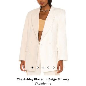 revolve l’academie linen blazer